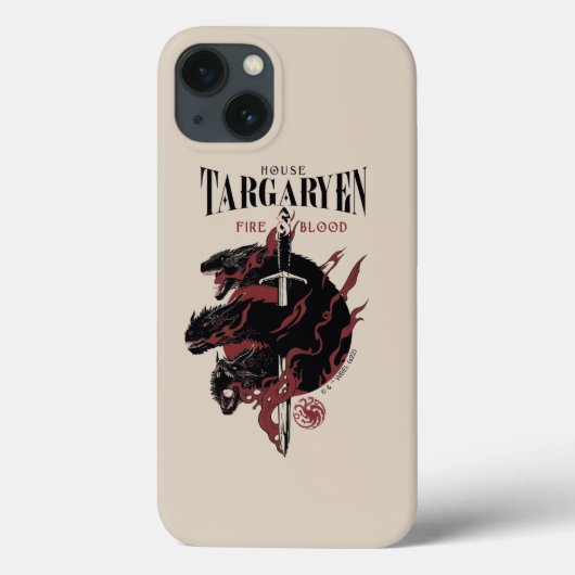 House Targaryen - Fire & Blood Case-Mate iPhone Case (Achterkant)