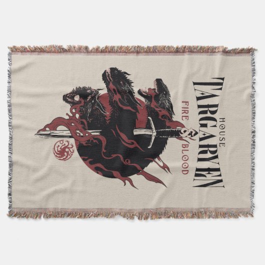 House Targaryen - Fire & Blood Deken (Voorkant)