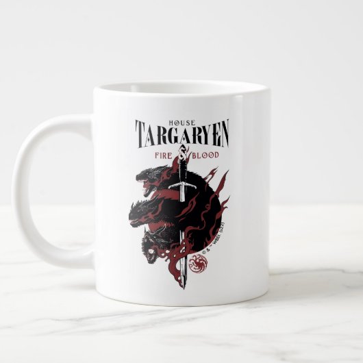 House Targaryen - Fire & Blood Grote Koffiekop (Links)