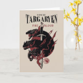 House Targaryen - Fire & Blood Kaart (Gele Bloem)