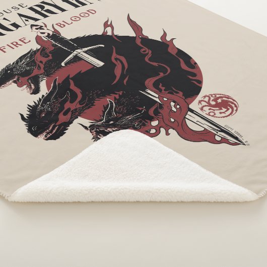 House Targaryen - Fire & Blood Sherpa Deken (3/4)