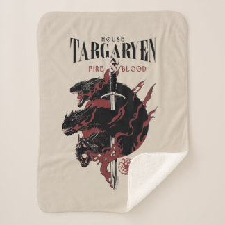 House Targaryen - Fire & Blood Sherpa Deken