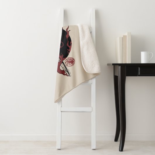 House Targaryen - Fire & Blood Sherpa Deken (In situ)
