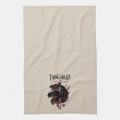 House Targaryen - Fire & Blood Theedoek (Verticaal)