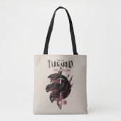 House Targaryen - Fire & Blood Tote Bag (Voorkant)