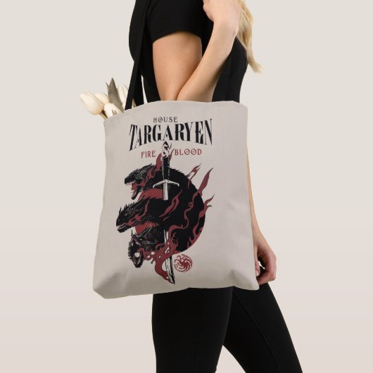 House Targaryen - Fire & Blood Tote Bag (Dichtbij)