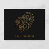 House Targaryen Icon Briefkaart (Voorkant)