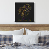House Targaryen Icon Canvas Afdruk (Insitu (Slaapkamer))