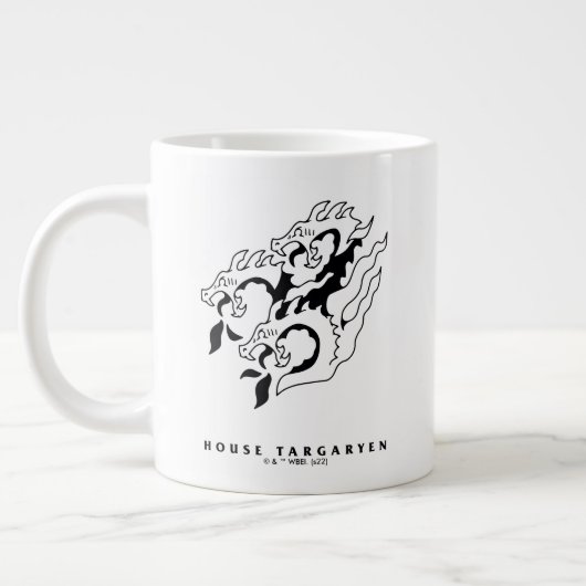 House Targaryen Icon Grote Koffiekop (Links)