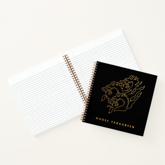 House Targaryen Icon Notitieboek (Binnen)