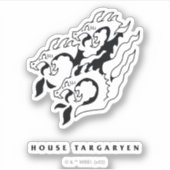 House Targaryen Icon Sticker (Voorkant)
