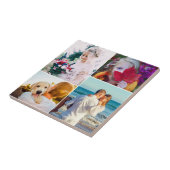 House Tile 4 Foto's gewonden Tegeltje (Zijkant)