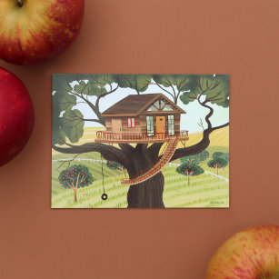 House Treehouse Briefkaart