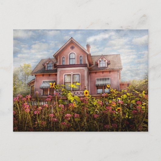 House - Victoriaans - Summer Cottage  Briefkaart (Voorkant)