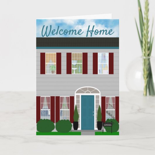 House Warming Gefeliciteerd Kaart (Voorkant)