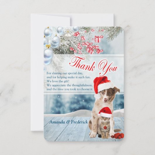 House Warming Holiday Party Dank u Bedankkaart (Voorkant)