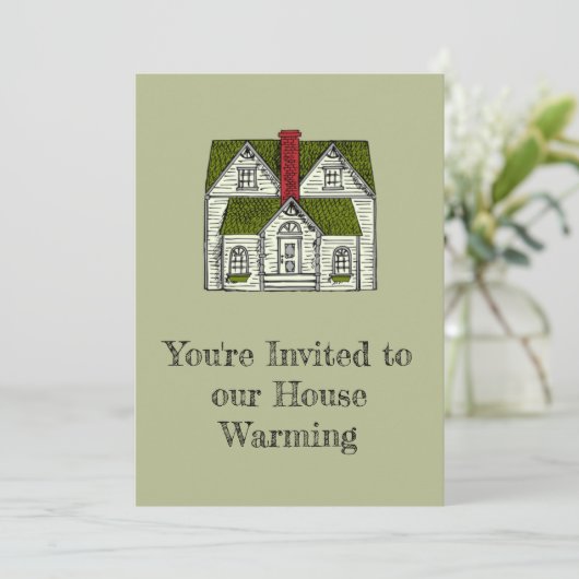 House Warming Invitation (Staand voorkant)