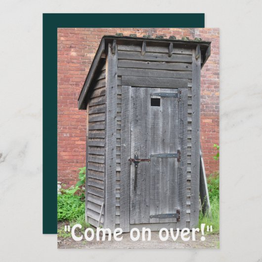 House Warming Party Invitation Kaart (Voorkant / Achterkant)