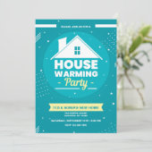 House Warming Party Kaart (Staand voorkant)