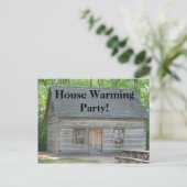House Warming Party. Uitnodiging Briefkaart (Staand voorkant)