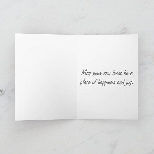 House warming Penguin kaart (Binnen)