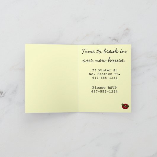 House Warming vraagt (Binnen)