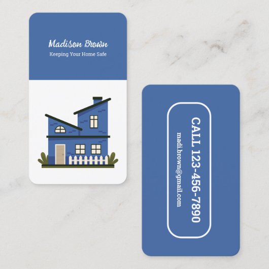 House Watcher Visitekaartje (Voorkant / Achterkant)