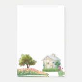 House with Flower Garden Post-it Notes (Voorkant)