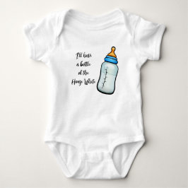 House Witte Baby Fles Romper