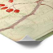 House Wren Collage Poster (Hoek)