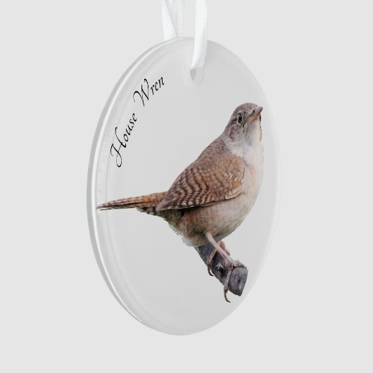 House Wren Ornament (voorkant)