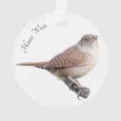 House Wren Ornament (voorkant)