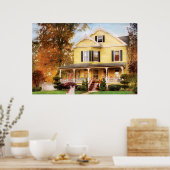 House - Yellow Lace - Dream House Poster (Keuken)