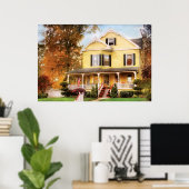 House - Yellow Lace - Dream House Poster (Thuiskantoor)