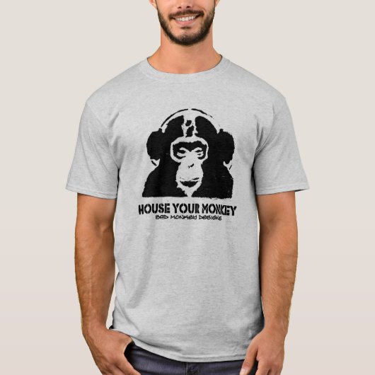 House Your Monkey T-shirt (Voorkant)