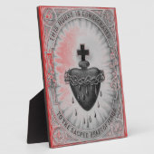 House zegening plaque fotoplaat (Zijkant)