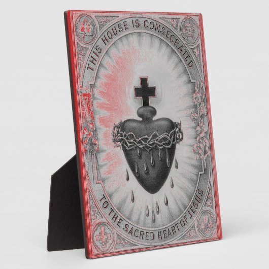 House zegening plaque fotoplaat (Zijkant)