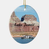 Houseboot, Lake Powell, Arizona, USA 6 (caption) Keramisch Ornament (Rechts)
