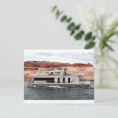 Houseboot, Lake Powell, Arizona, Verenigde Staten Briefkaart (Staand voorkant)
