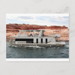 Houseboot, Lake Powell, Arizona, Verenigde Staten  Briefkaart