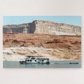 Houseboot, Lake Powell, Arizona, Verenigde Staten  Legpuzzel (Horizontaal)