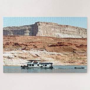 Houseboot, Lake Powell, Arizona, Verenigde Staten Legpuzzel
