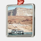 Houseboot, Lake Powell, Arizona, Verenigde Staten  Metalen Ornament (Links)