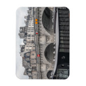 Houseboot nabij Pont Neuf - Parijs, Frankrijk Magneet (Verticaal)