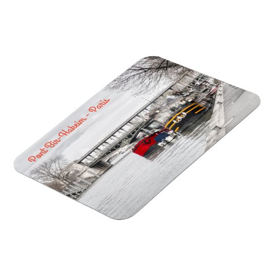 Houseboten nabij Pont Bir-Hakeim - Parijs Magneet (Linkerzijde)