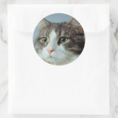 Housecat Ronde Sticker (Tas)