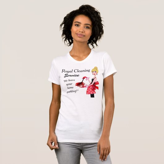 "Housecleaning" DIVA T-Shirts (Voorkant volledig)