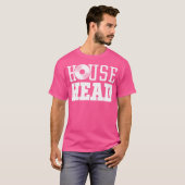 Househead House Music Dj Vinyl Edm Festival T-shirt (Voorkant volledig)
