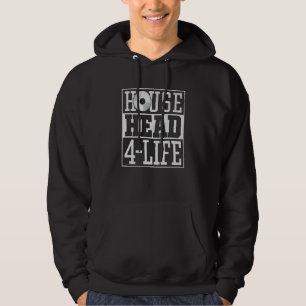 Househead - Huismuziek EDM DJ Rave Festival Hoodie
