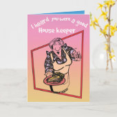 HouseKeeper echtscheiding Kaart (Gele Bloem)